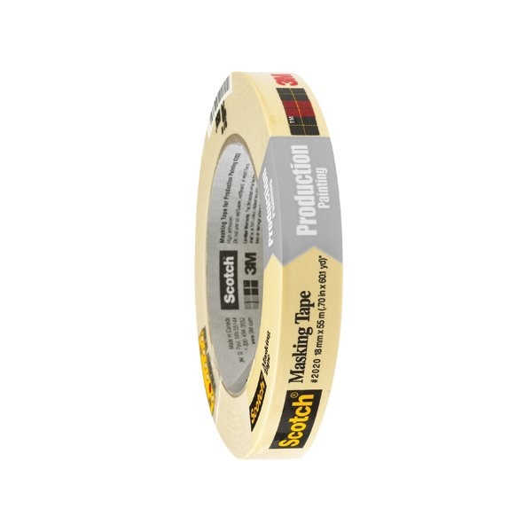 3M 3/4'' x 60 yds. 3M 2020 Masking Tape, 12PK T934202012PK - main